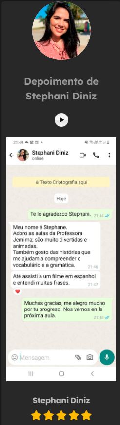 Depoimento Stephani
